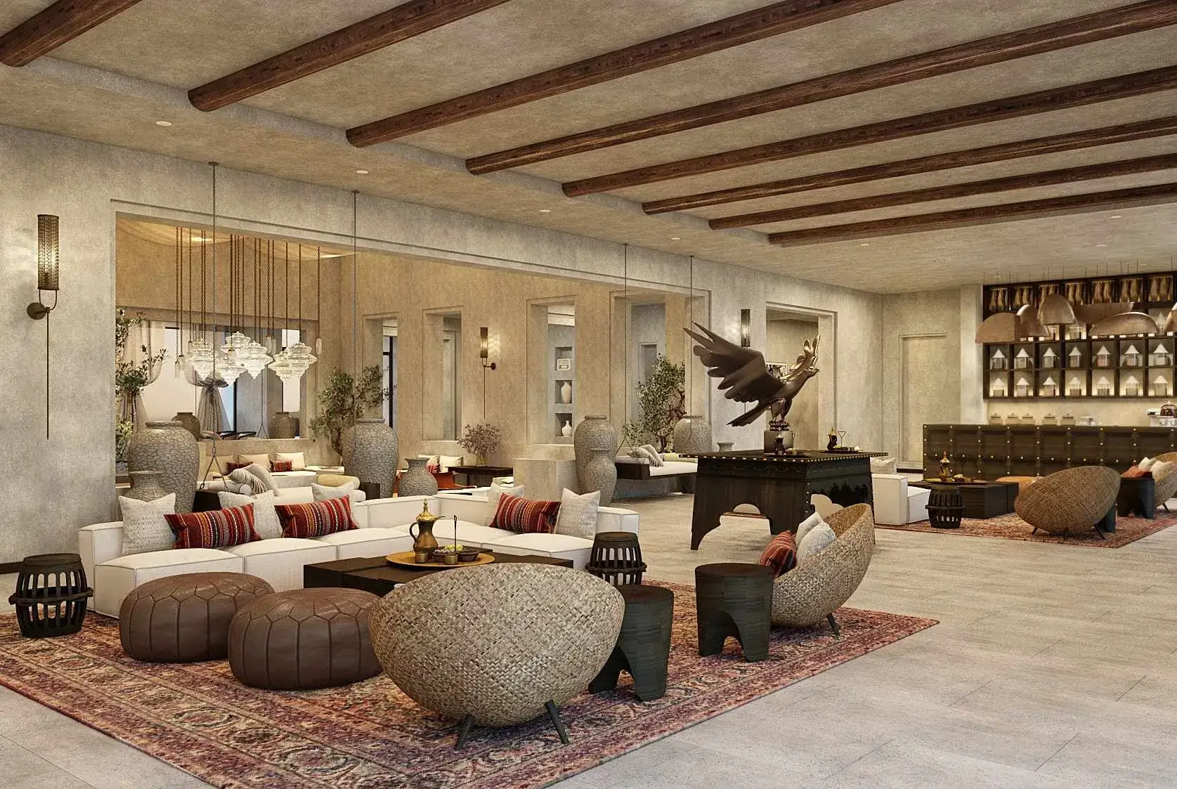Lobby & arrival